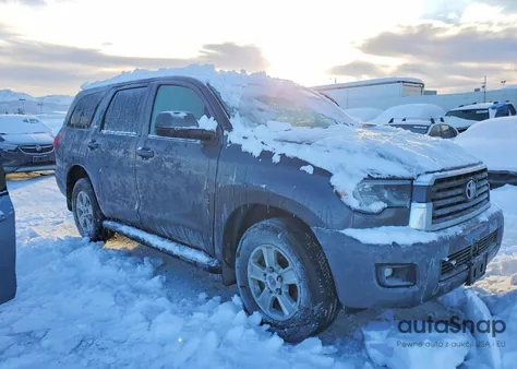 2021 Toyota Sequoia Sr5 from USA, damaged, VIN 5TDAY5B14MS184944